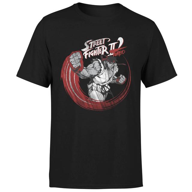 Street Fighter RYU Sketch Men's T-Shirt - Black - 5XL on Productcaster.