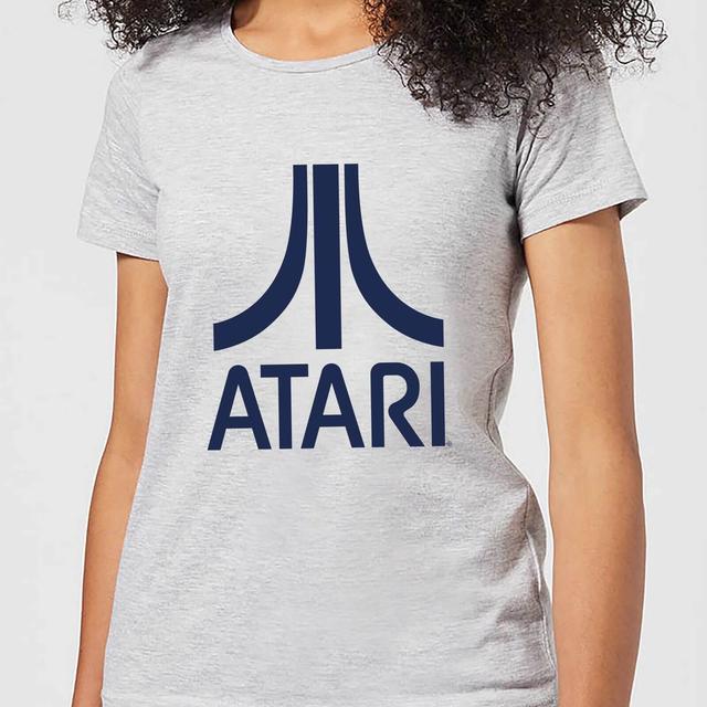 Atari Logo Damen T-Shirt - Grau - XL on Productcaster.