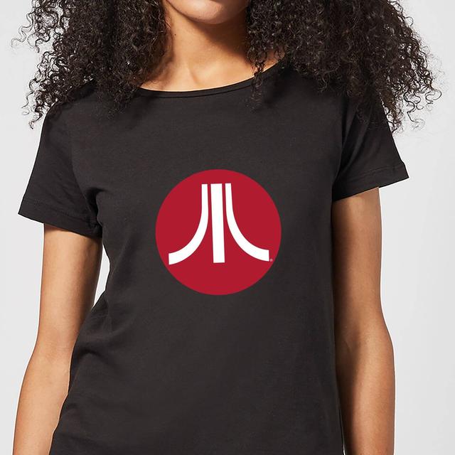 Atari Circle Logo Women's T-Shirt - Black - S on Productcaster.