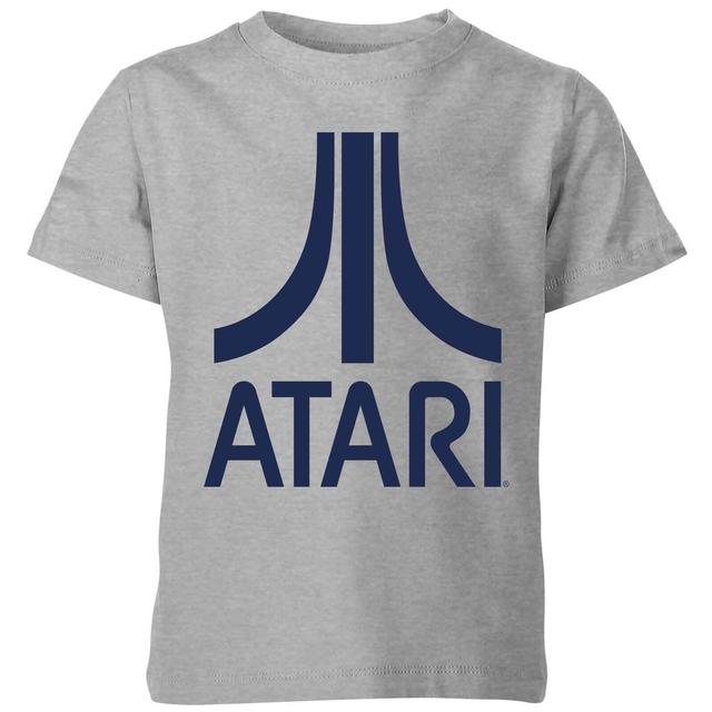 Atari Logo Kinder T-Shirt - Grau - 7-8 Jahre on Productcaster.