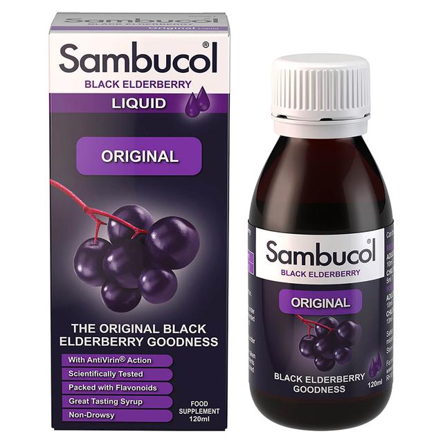 Sambucol Original - Flavour Free 120ml on Productcaster.