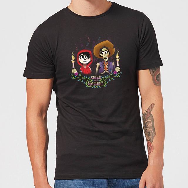 Coco Miguel And Hector Men's T-Shirt - Black - XS on Productcaster.