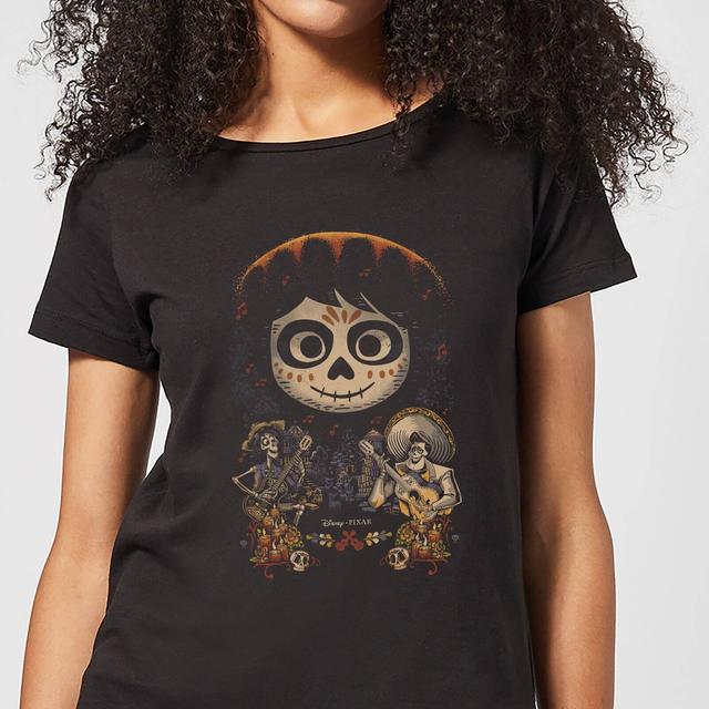 Coco Miguel Face Poster Damen T-Shirt - Schwarz - M on Productcaster.