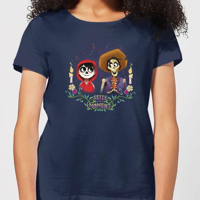 Coco Miguel And Hector Women's T-Shirt - Navy - M - Navy on Productcaster.