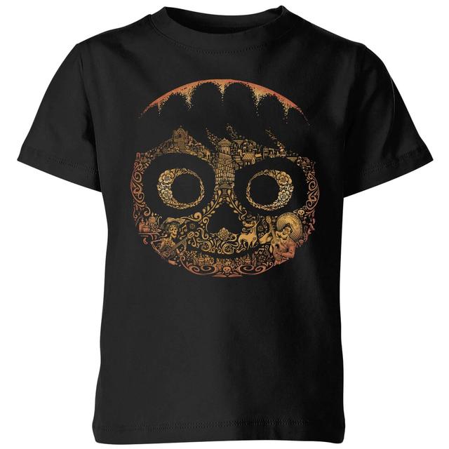 Coco Miguel Face Kids' T-Shirt - Black - 5-6 Years on Productcaster.