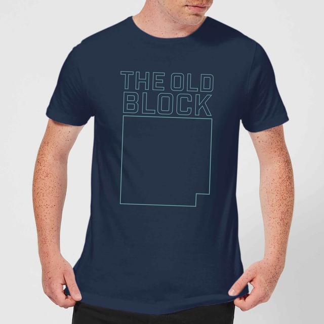 The Old Block Men's T-Shirt - Navy - XXL - Navy on Productcaster.