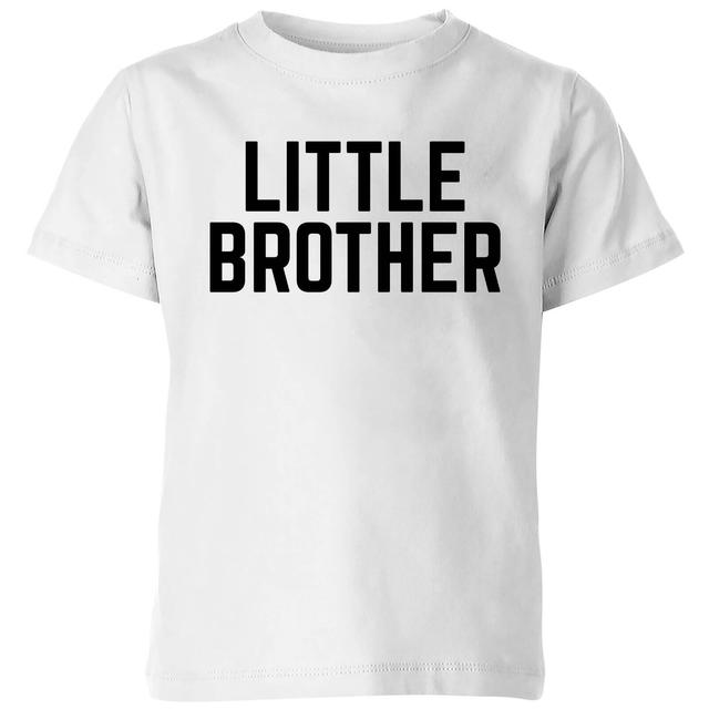 My Little Rascal Little Brother Kids' T-Shirt - White - 5-6 Years - White on Productcaster.