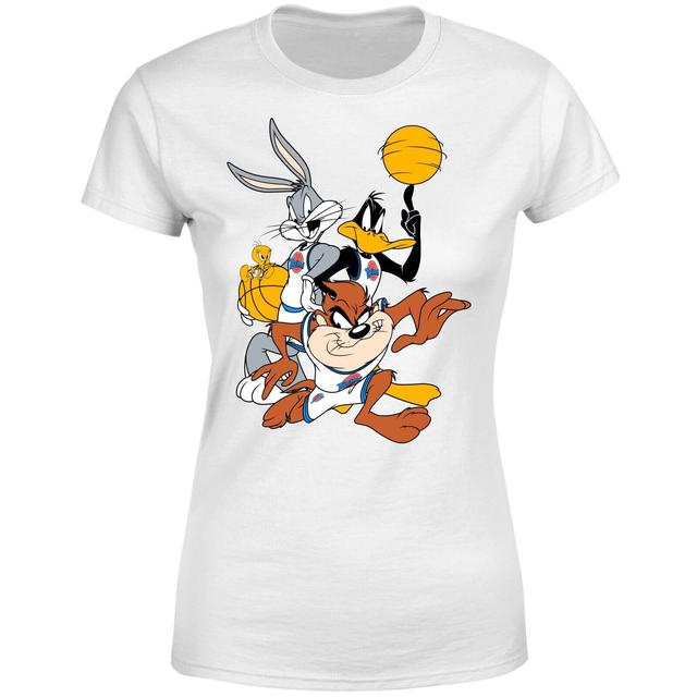 Camiseta Space Jam Bugs Bunny, Pato Lucas y Taz - Mujer - Blanco - M on Productcaster.