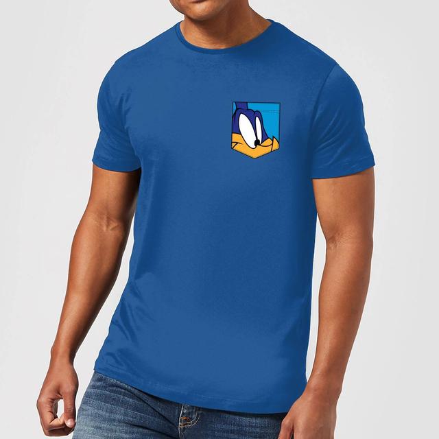 T-Shirt Bip Bip Fausse Poche Looney Tunes - Bleu Roi on Productcaster.