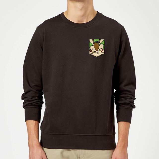 Looney Tunes Sudadera Coyote Cara - Hombre - Negro on Productcaster.