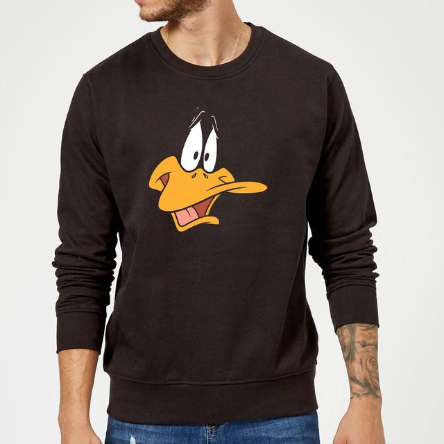 Looney Tunes Sudadera Pato Lucas - Hombre - Negro on Productcaster.