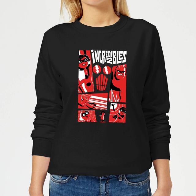 Sudadera Los Increíbles 2 Póster - Mujer - Negro - S - Negro on Productcaster.