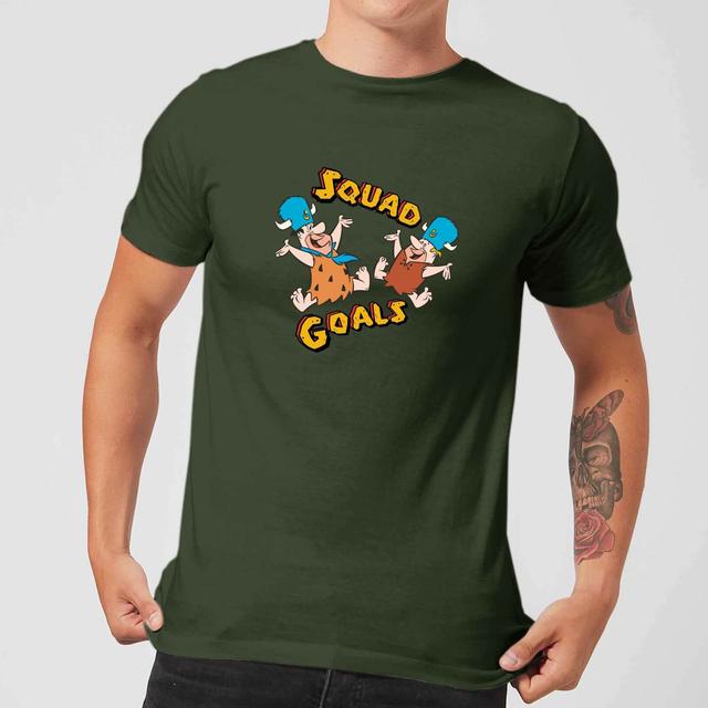 Camiseta Los Picapiedra Squad Goals - Hombre - Verde oscuro - XS on Productcaster.