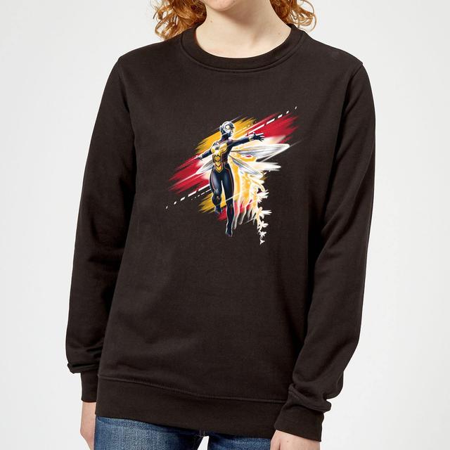 Ant-Man And The Wasp Brushed Women's Sweatshirt - Black - L - Black on Productcaster.