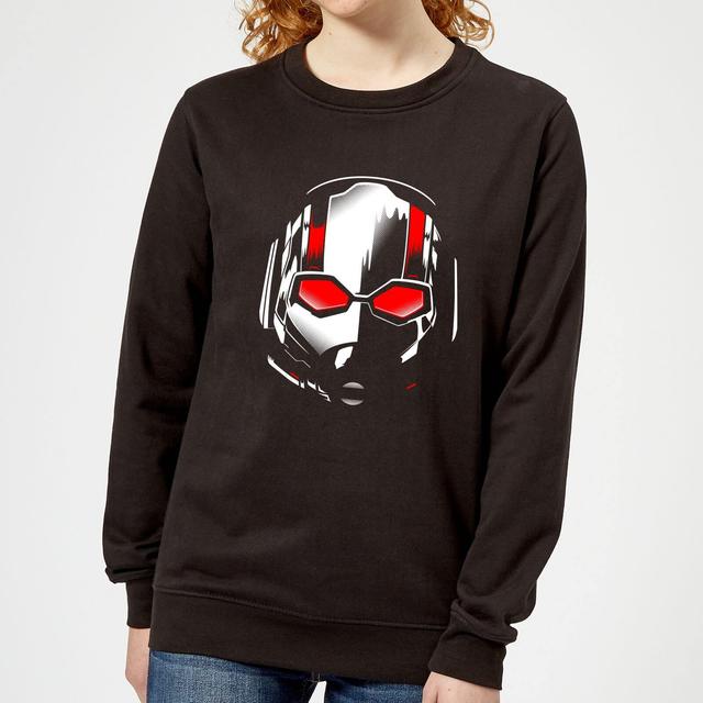 Ant-Man And The Wasp Scott Mask Women's Sweatshirt - Black - S on Productcaster.