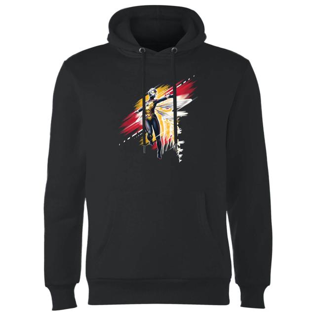 Ant-Man and the Wasp Brushed Hoodie - Zwart - L - Zwart on Productcaster.