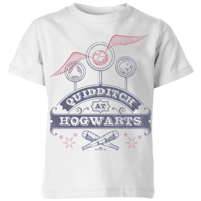 Camiseta Harry Potter Quidditch en Hogwarts - Niño - Blanco - 11-12 años on Productcaster.