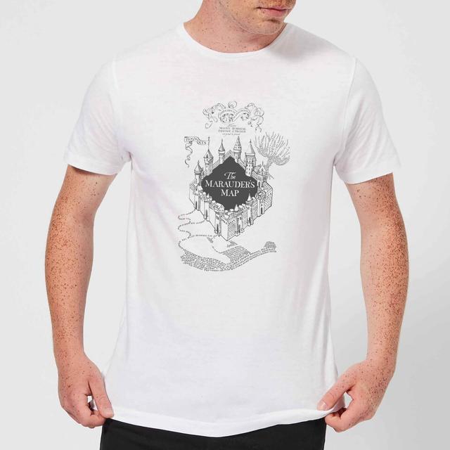 Camiseta Harry Potter Mapa del Merodeador - Hombre - Blanco - XL on Productcaster.