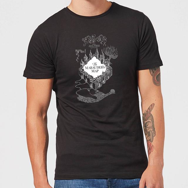 T-Shirt Harry Potter The Marauder's Map - Nero - Uomo - L on Productcaster.