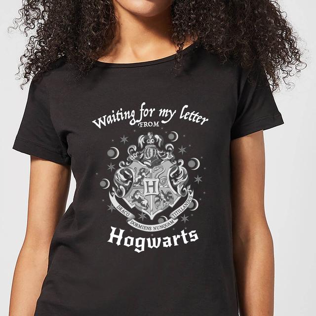 Camiseta Harry Potter Waiting For My Letter - Mujer - Negro - XL on Productcaster.