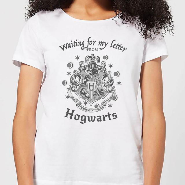 Harry Potter Waiting For My Letter Dames T-shirt - Wit - S on Productcaster.