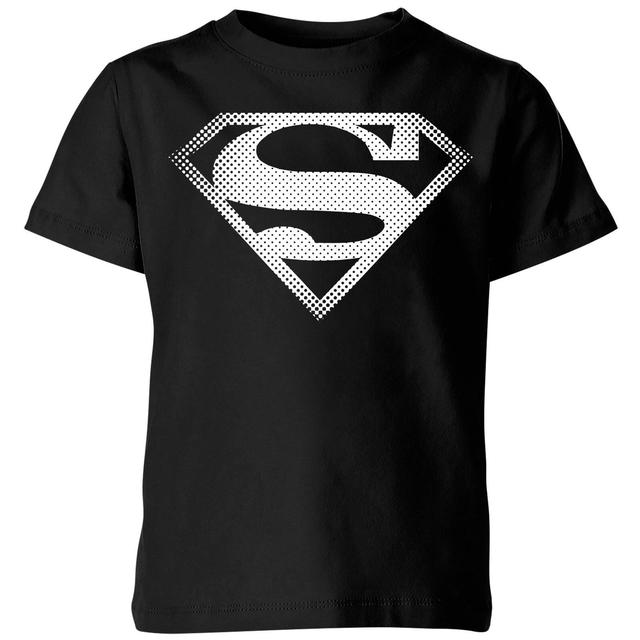 DC Originals Superman Spot Logo Kids' T-Shirt - Black - 3-4 Anni on Productcaster.