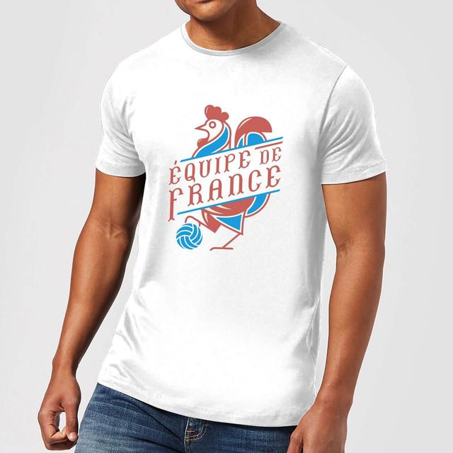 Equipe De France Men's T-Shirt - White - M - White on Productcaster.