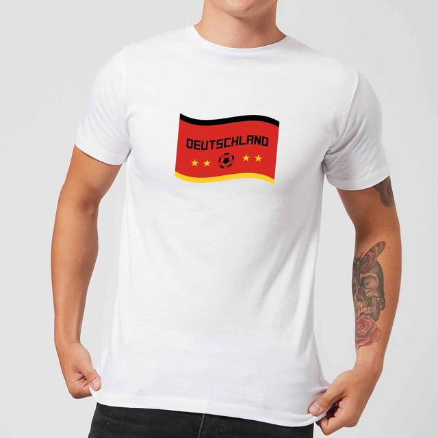 Deutschland Men's T-Shirt - White - XXL - White on Productcaster.