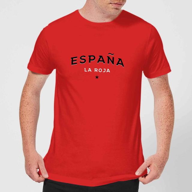 Espana La Roja Herren T-Shirt - Rot - XL - Rot on Productcaster.