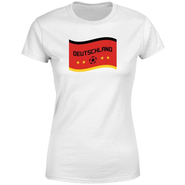 Deutschland Women's T-Shirt - White - XXL - White on Productcaster.