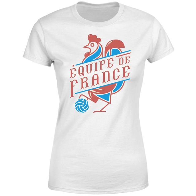 Equipe De France Damen T-Shirt - Weiß - M - Weiß on Productcaster.