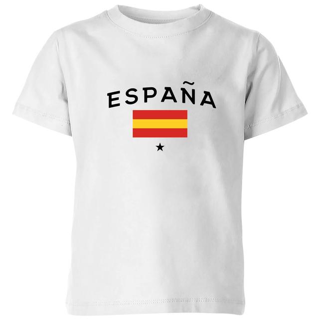 Espana Kinder T-Shirt - Weiß - 11-12 Jahre - Weiß on Productcaster.