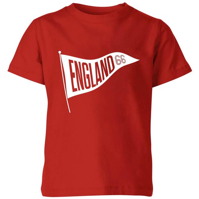 England Pennant Kinder T-Shirt - Rot - 11-12 Jahre - Rot on Productcaster.