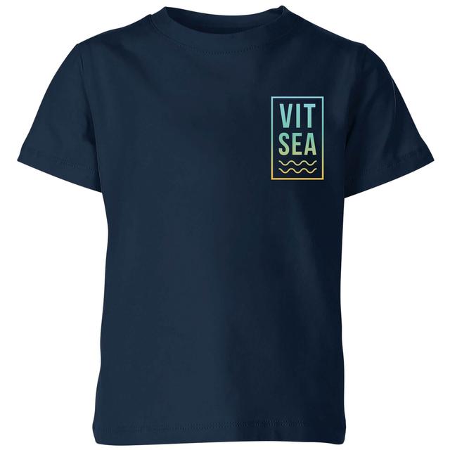 My Little Rascal Vitamin Sea Kids' T-Shirt - Navy - 9-10 Jahre - Marineblau on Productcaster.