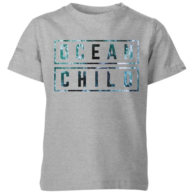 My Little Rascal Ocean Child Kids' T-Shirt - Grey - 7-8 Jahre - Grau on Productcaster.