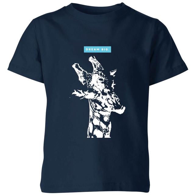 My Little Rascal Dream Big. Kids' T-Shirt - Navy - 3-4 Years - Navy on Productcaster.