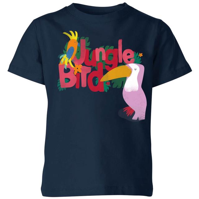 My Little Rascal Jungle Bird Kids' T-Shirt - Navy - 5-6 Jahre - Marineblau on Productcaster.