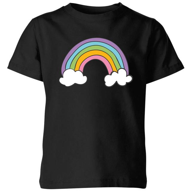 My Little Rascal Rainbow Kids' T-Shirt - Black - 3-4 Jahre - Schwarz on Productcaster.