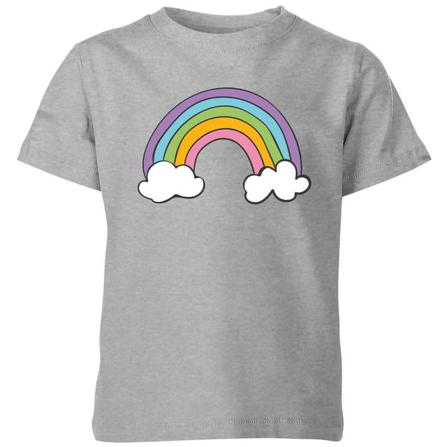 My Little Rascal Rainbow Kids' T-Shirt - Grey - 3-4 Years - Grey on Productcaster.