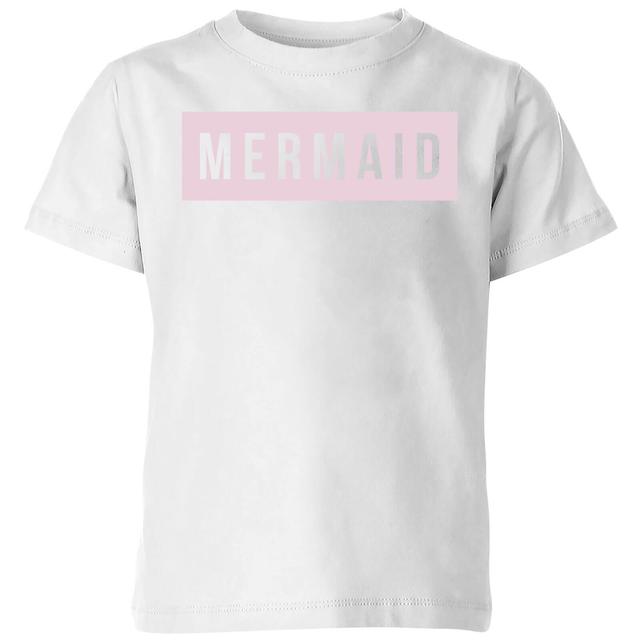 My Little Rascal Mermaid Kids' T-Shirt - White - 7-8 Jahre - Weiß on Productcaster.