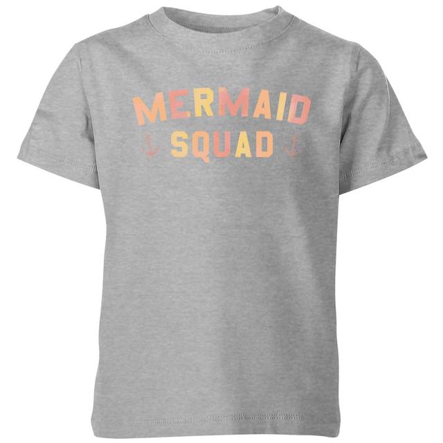 My Little Rascal Mermaid Squad Kids' T-Shirt - Grey - 3-4 Jahre - Grau on Productcaster.