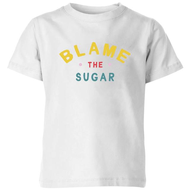 My Little Rascal Blame The Sugar Kids' T-Shirt - White - 11-12 Years - White on Productcaster.