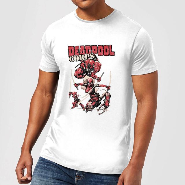 Marvel Deadpool Corps T-shirt - Wit - XL - Wit on Productcaster.