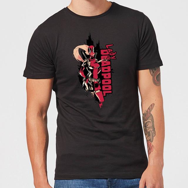 Marvel Deadpool Lady Deadpool T-shirt - Zwart - S - Zwart on Productcaster.