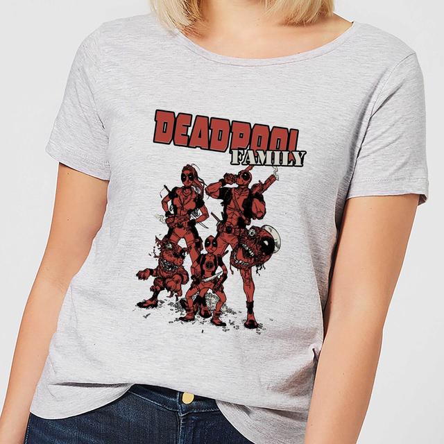 Camiseta Deadpool Family Group para mujer de Marvel - Gris - 5XL - Gris on Productcaster.