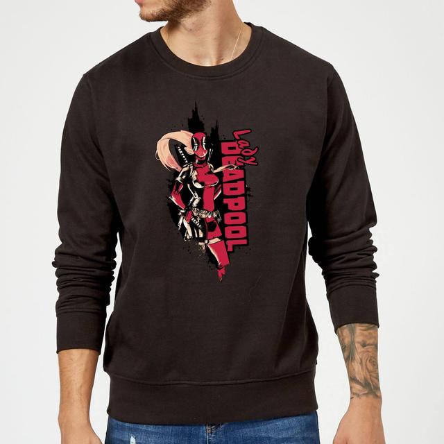 Sudadera Marvel Deadpool Lady Deadpool - Hombre - Negro - L - Negro on Productcaster.