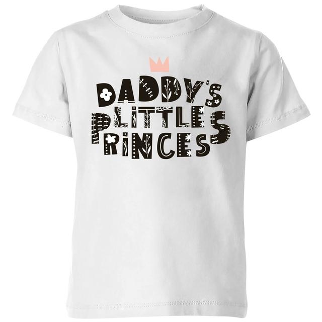 My Little Rascal Daddy's Little Princess Kids' T-Shirt - White - 11-12 Jahre - Weiß on Productcaster.