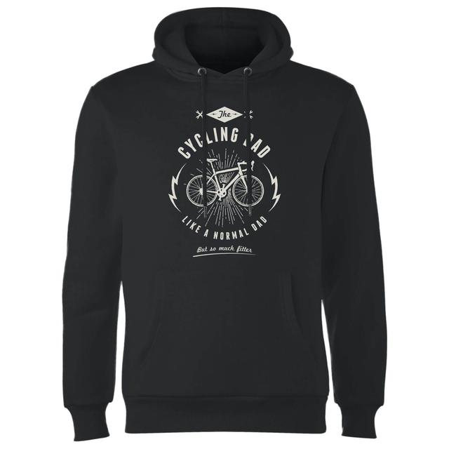 Cycling Dad Hoodie - Black - S on Productcaster.