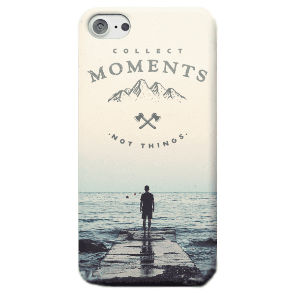 Collect Moments, Not Things Smartphone Hülle - Samsung S10 - Snap Hülle Matt on Productcaster.