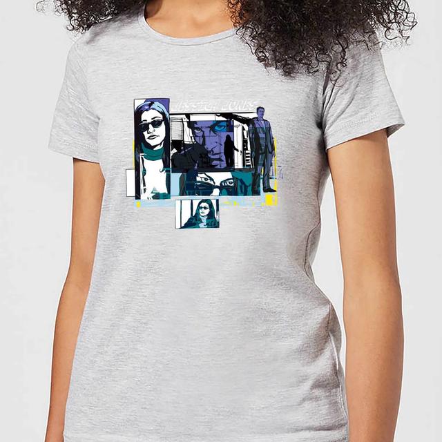 Camiseta Jessica Jones Comic Panels para mujer de Marvel Knights - Gris - 5XL - Gris on Productcaster.